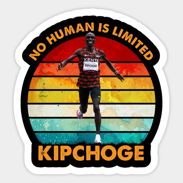 Eliud Kipchoge hope Active Sticker by BreanRothrock